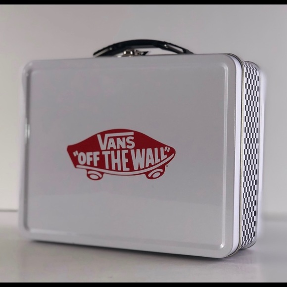 Vans Off The Wall Checkerboard Metal Lunch Box - Picture 2 of 8
